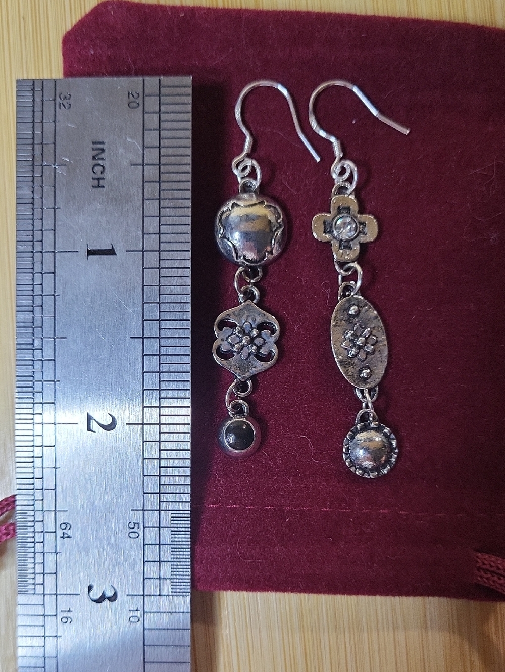 Super Cute Silver-tone Dangle Earrings